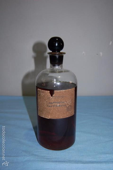 Miniaturas de perfumes antiguos: TARRO LABORATORIO PERFUME - Foto 1