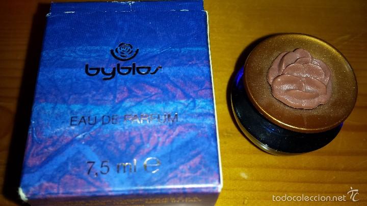 Miniaturas de perfumes antiguos: MINIATURA DE PERFUME BYBLOS EN CAJA - Foto 1