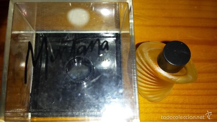 Miniaturas de perfumes antiguos: MINIATURA DE PERFUME MONTANA EN CAJA
