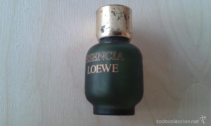 Miniaturen von alten Parf&uuml;men: PERFUME EN MINIATURA -- ESENCIA LOEWE -- Botella vac&iacute;a --