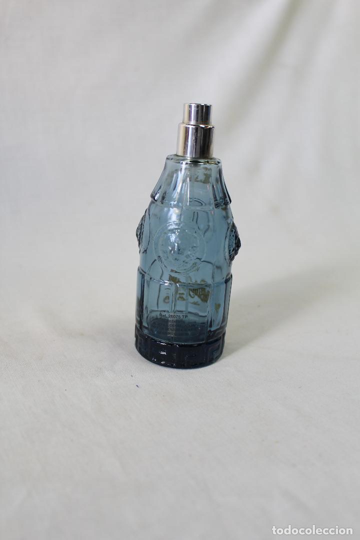 Miniaturas de perfumes antiguos: botella de colonia versace blue jeans man - Foto 5