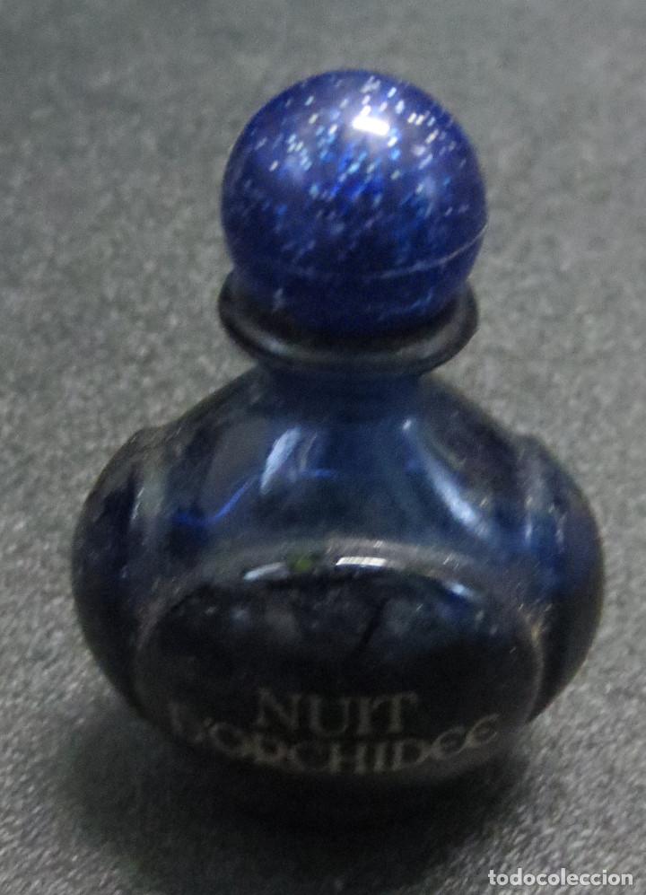 Miniatures of antique perfumes: MINIATURA NUIT D'ORCHIDEE CASI LLENA