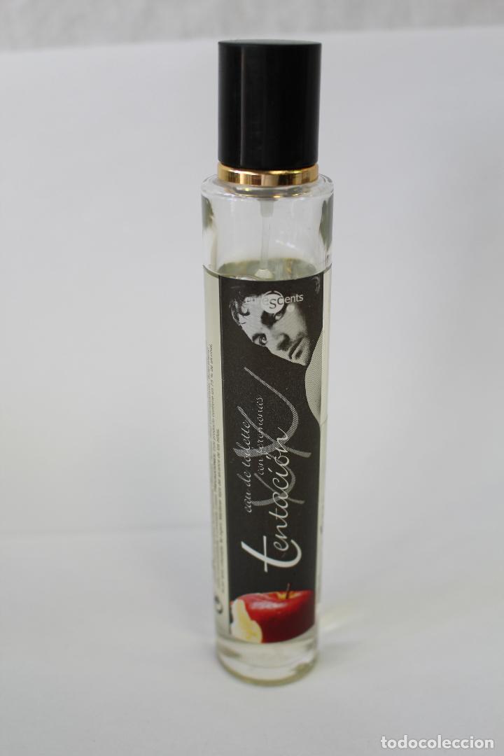 Miniatures of antique perfumes: botella colonia tentacion de eurescentsd - barcelona