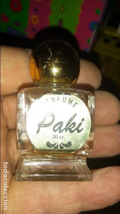 Miniaturas de perfumes antiguos: RARA BOTELLA DE MINI PERFUME PAKI 20ml. - Foto 1