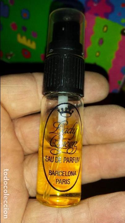 Miniatures of antique perfumes: ANTIGUO Y RARISIMO VAPORIZADOR DE PERFUME LADY QUEEN PARFUM