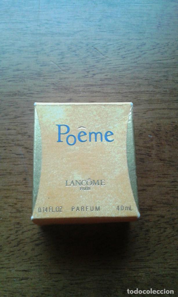 Miniaturen von alten Parf&uuml;men: MINIATURA DE PERFUME POEME LANCOME PARIS 4 ML. EAU DE PARFUM [NUEVO]