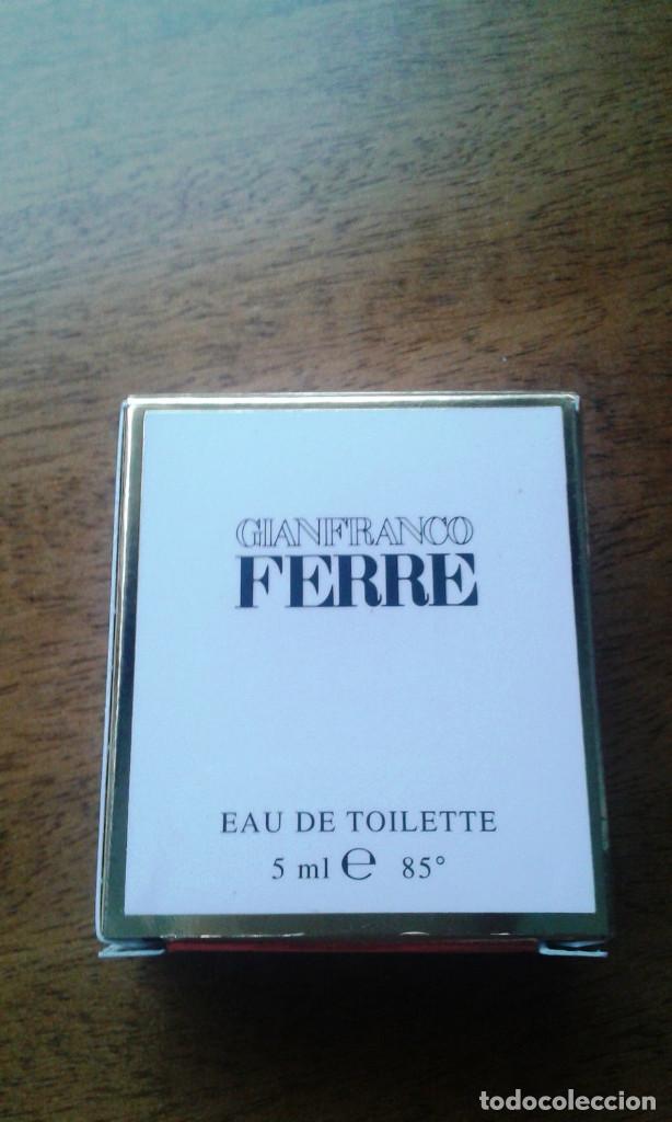 Miniaturen von alten Parf&uuml;men: MINIATURA DE PERFUME GIANFRANCO FERRE 5 ML. EAU DE TOILETTE [NUEVO]