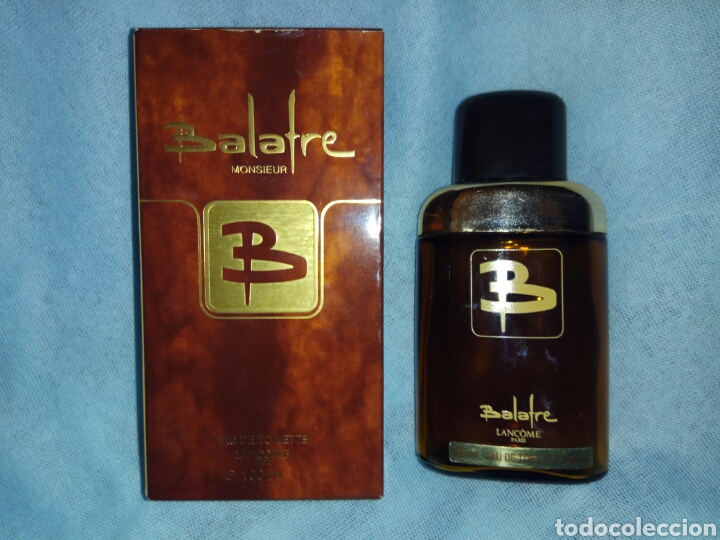 Miniaturas de perfumes antigos: VINTAGE BOTELLA VAC&Iacute;A DE PERFUME DE HOMBRE BALAFRE LANC&Ocirc;ME 100 ML.