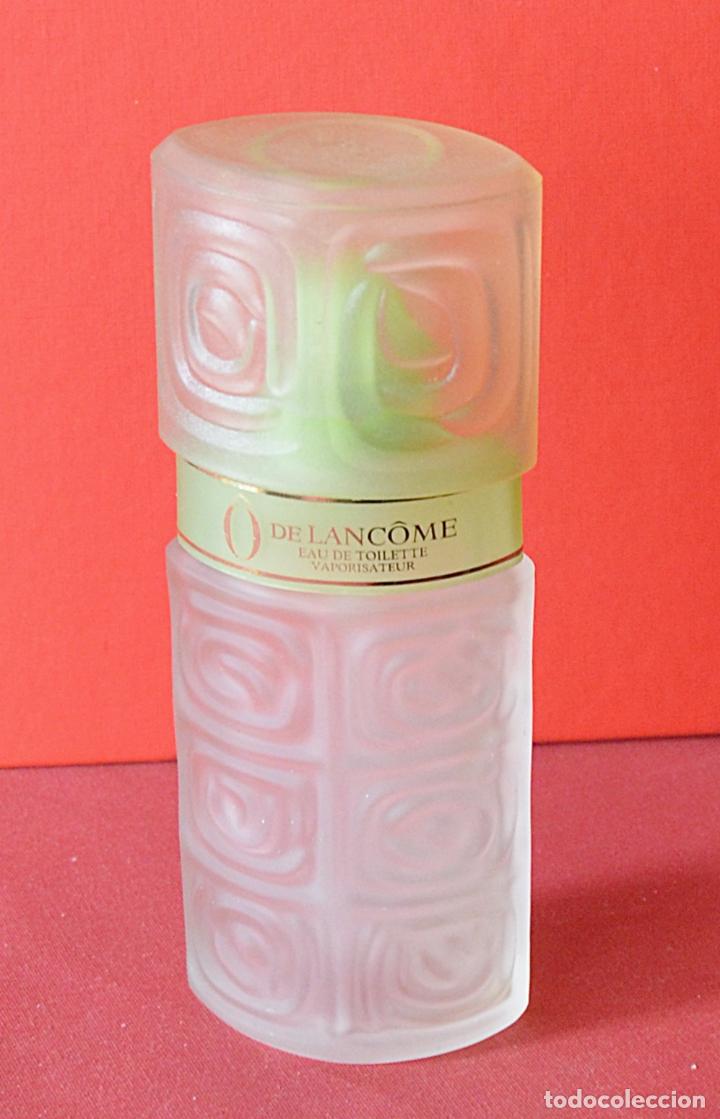 Miniaturas de perfumes antigos: &Ocirc; DE LANC&Ocirc;ME - PARIS -  FRASCO VACIO DE PERFUME - BOTELLA VAPORIZADOR - 75 ML.