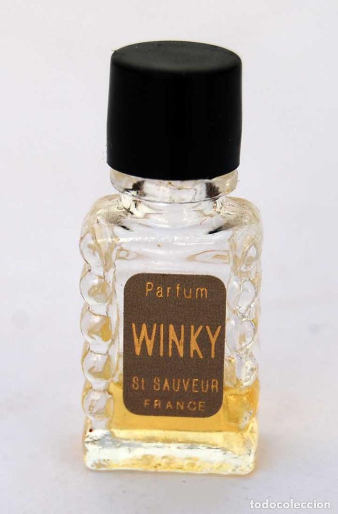 Miniaturas de perfumes antigos: Perfume miniatura Winky de St Sauveur, Paris