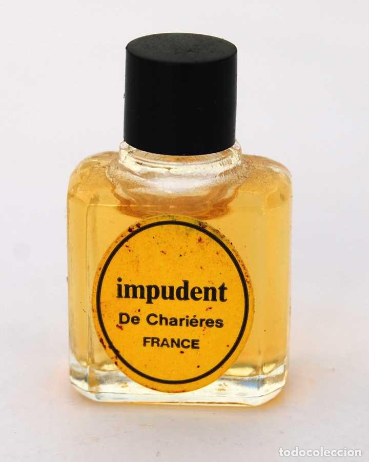 Miniaturas de perfumes antigos: Perfume miniatura Impudent de Charieres, France. Lleno