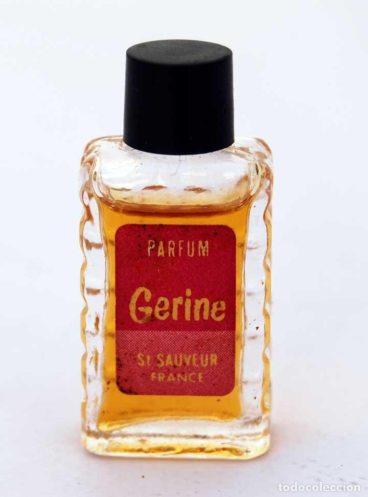 Miniaturas de perfumes antigos: Perfume miniatura Gerine de St Sauveur, France. Lleno