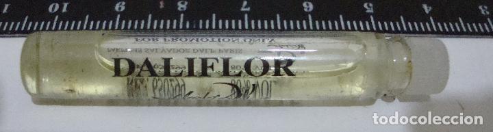 Miniaturas de perfumes antigos: (TC-17) VIAL DALIFLOR SALVADOR DALI COLONIA PERFUME