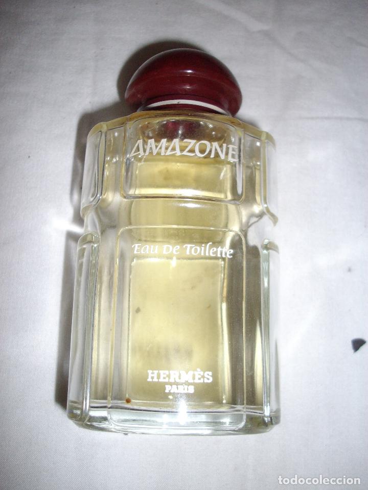 Miniaturas de perfumes antiguos: botella de colonia amazone - Foto 1
