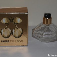 Miniaturas de perfumes antiguos: BOTELLA DE COLONIA PACHA IBIZA NO RELLENABLE, VACIA. 30 ML. VER FOTOS PARA VER ETALLES.. Lote 88337084