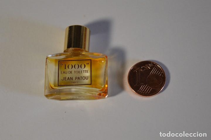 Miniature di profumi antiche: MINIATURA COLONIA PERFUME 1000 EAU DE TOILETTE JEAN PATOU PARIS FRASCO PEQUE&Ntilde;O BOTE COLECCIONISMO