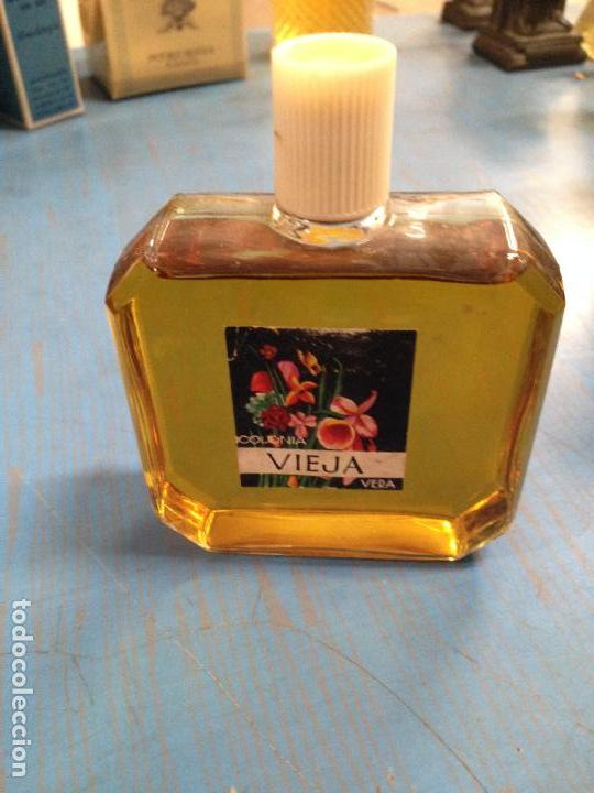 Miniaturas de perfumes antigos: ANTIGUO FRASCO COLONIA VIEJA VERA NUEVO SIN USO