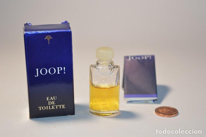 &Eacute;chantillons de parfums anciens: MINIATURA COLONIA PERFUME JOOP! EAU DE TOILETTE PARFUMS PARIS MADE IN FRANCE INCLUYE CAJA