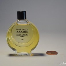Miniaturas de perfumes antiguos: MINIATURA COLONIA PERFUME EAU DE TOILETTE AZZARO LORIS PARIS PEQUEÑO FRASCO PIEZA COLECCIONISMO. Lote 91374970
