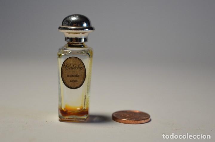 Miniaturas de perfumes antigos: MINIATURA COLONIA PERFUME CAL&Egrave;CHE HERM&Egrave;S PARIS SIN CAJA PEQUE&Ntilde;O FRASCO PIEZA COLECCIONISMO