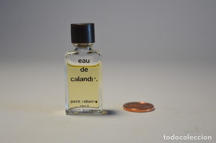 &Eacute;chantillons de parfums anciens: MINIATURA COLONIA PERFUME EAU DE COLOGNE PACO RABANNE PARIS PEQUE&Ntilde;O FRASCO PIEZA COLECCIONISMO