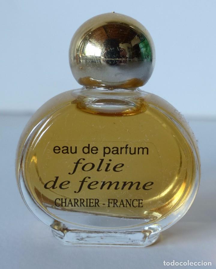 Folie De Femme Eau De Parfum Charrier France Perfume Vintage Mini Perfume Miniatura 12ml - 