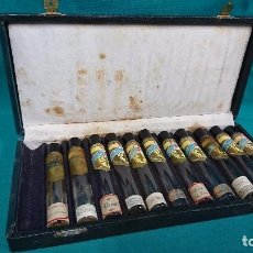 Miniaturas de perfumes antiguos: ANTIGUA CAJA DE PERFUMES, PERFUMERÍA RAGO. Lote 92743800