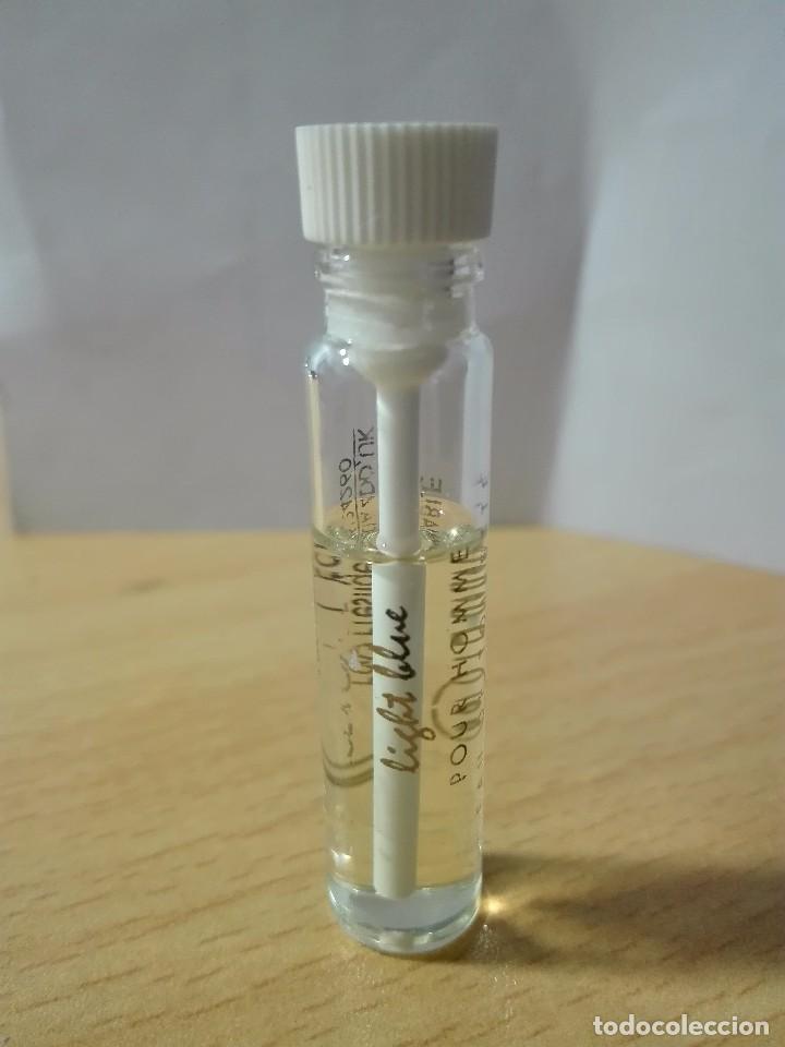 Miniaturen von alten Parf&uuml;men: COLONIA MUESTRA GRATUITA - LLENO - LIGHT BLUE POUR HOMME