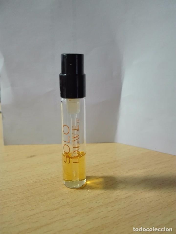 Miniaturen von alten Parf&uuml;men: COLONIA MUESTRA GRATUITA - PULVERIZADOR - MEDIO LLENO - SOLO LOEWE