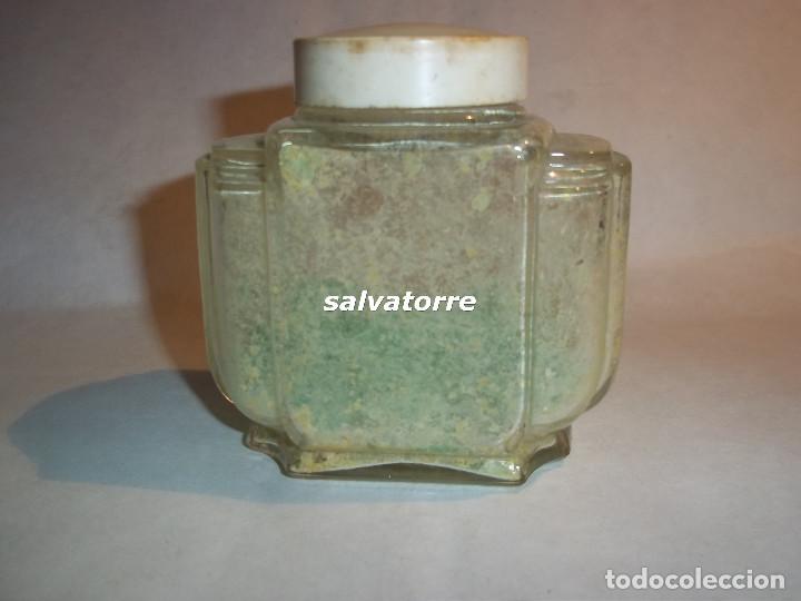 Miniaturas de perfumes antigos: ANTIGUO FRASCO BRILLANTINA LUXANA. A&Ntilde;OS 40.DISE&Ntilde;O ART DECO.