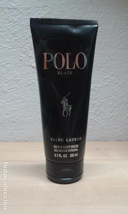 polo black shower gel