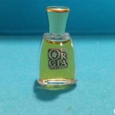 Miniaturas de perfumes antiguos: MINIATURA MUESTRA MYRURGIA ORGIA