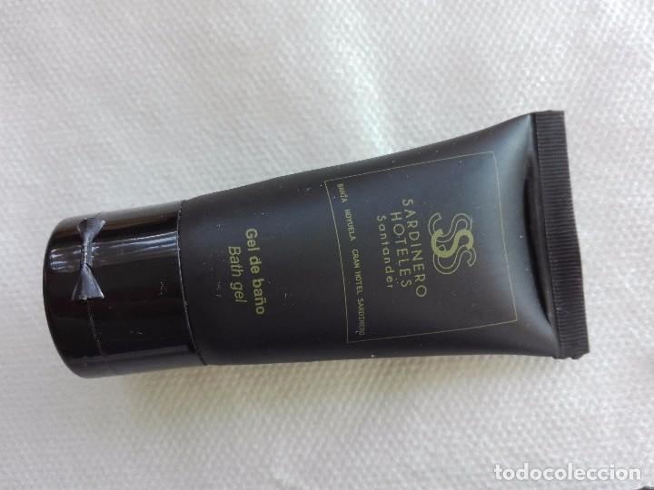 &Eacute;chantillons de parfums anciens: ENVASE DE PLASTICO VACIO GEL DE BA&Ntilde;O - HOTEL HOTELES SARDINERO SANTANDER