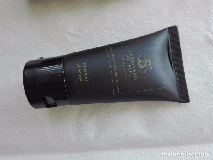 &Eacute;chantillons de parfums anciens: ENVASE DE PLASTICO VACIO CHAMPU - HOTEL HOTELES SARDINERO SANTANDER
