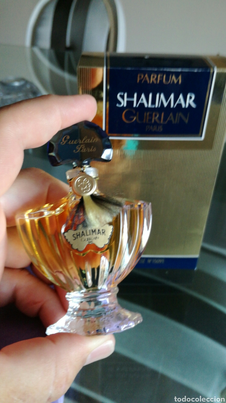 Miniaturas de perfumes antiguos: Parfum shalimar de guerlain comprada en paris en 1982 - Foto 2