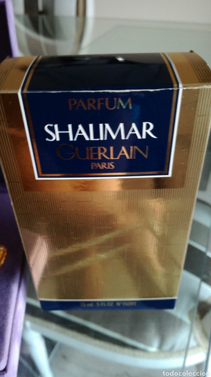 Miniaturas de perfumes antiguos: Parfum shalimar de guerlain comprada en paris en 1982 - Foto 4
