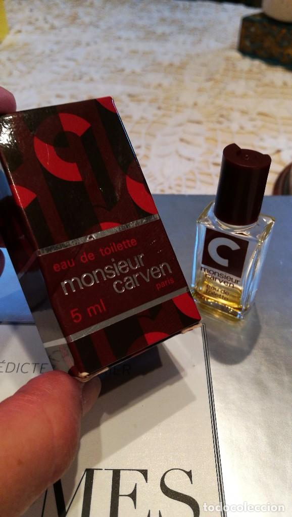Miniature di profumi antiche: Muestra VINTAGE MONSIEUR CARDIN, 5 ml.