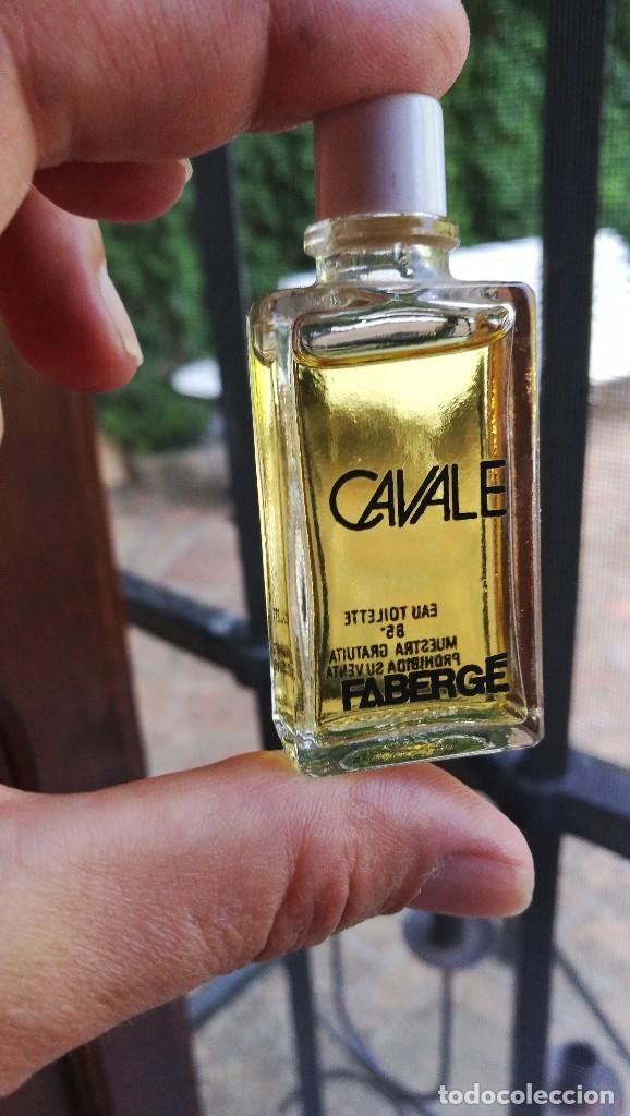 Miniature di profumi antiche: MUESTRA CAVALE DE FABERG&Eacute;. Pone en espa&ntilde;ol muestra gratuita, prohibida su venta.