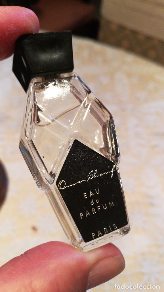 Miniaturas de perfumes antiguos: MINIATURA OMAR SHARIFF, EAU DE PARFUM. - Foto 1