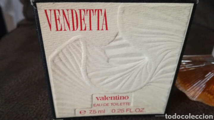 Miniaturas de perfumes antiguos: Miniatura de perfume Vendetta de Valentino - Foto 3