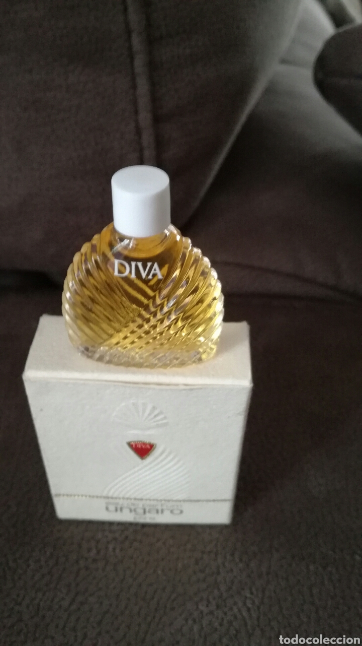 Miniaturas de perfumes antiguos: Miniatura de perfume Diva de Ungaro - Foto 4