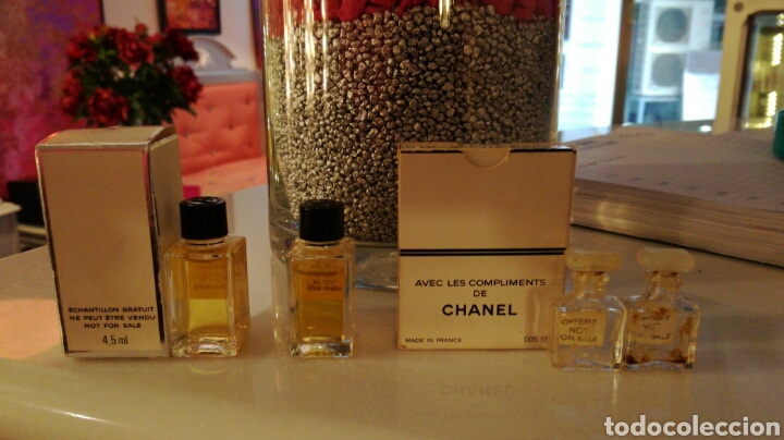 Miniaturas de perfumes antiguos: Lote chanel - Foto 2