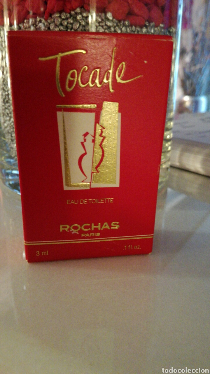 Miniaturas de perfumes antiguos: Miniatura eau de toilette Tocade de Rochas - Foto 1