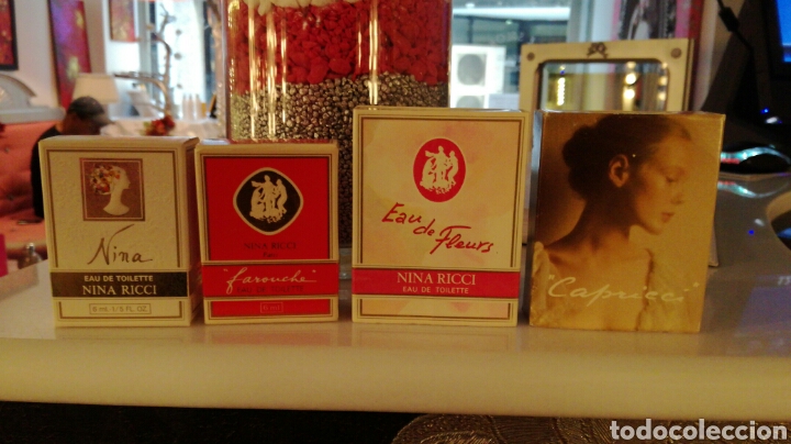 Miniaturen von alten Parf&uuml;men: Lote de miniaturas de toilette de Nina Ricci