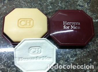 Miniaturas de perfumes antiguos: MINI JABON HERRERA FOR MEN - Foto 2