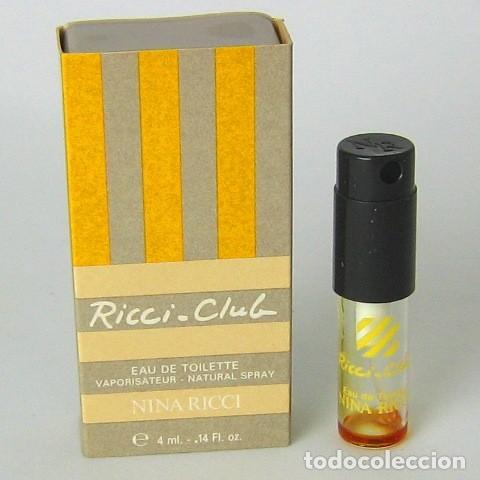 Miniaturas de perfumes antigos: ST 621 EAU DE TOILETTE NINA RICCI (FRANCIA), CAJA ORIGINAL, CAPACIDAD 4 ML, ESTA VACIO