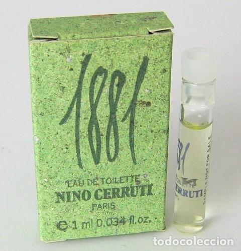 Miniaturas de perfumes antigos: C225 EAU DE TOILETTE NINO CERRUTI (PARIS), CAJA ORIGINAL, ESTA LLENO, CAPACIDAD 1 ML,