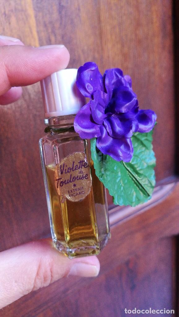 Miniaturas de perfumes antiguos: EXTRACTO VIOLETTE DE TOULOUSE. - Foto 1