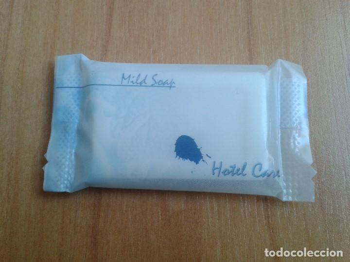 Miniaturen von alten Parf&uuml;men: Pastilla de jabon -- Hotel Care -- Mild Soap -- Nueva