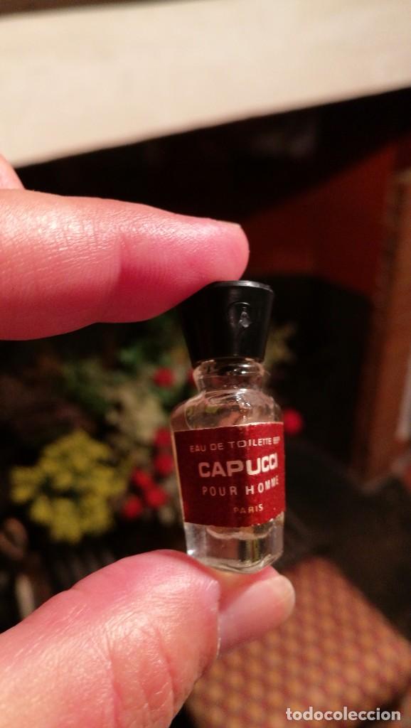Miniaturas de perfumes antiguos: MICRO CAPUCCI POUR HOMME. - Foto 1